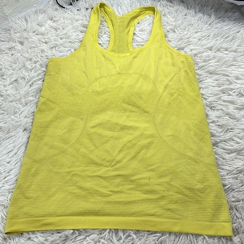 Lululemon Run: Swiftly Tech Racerback Yellow